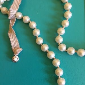 J Crew 28” Pearl necklace.
